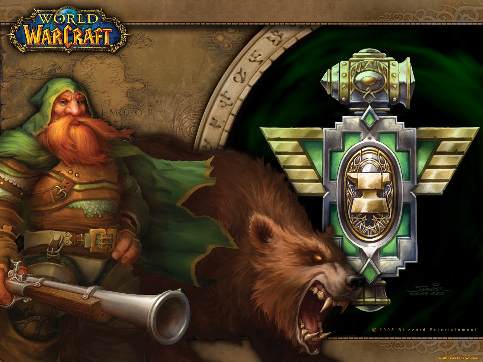 dwarf, racial, shield, , , world, of, warcraft